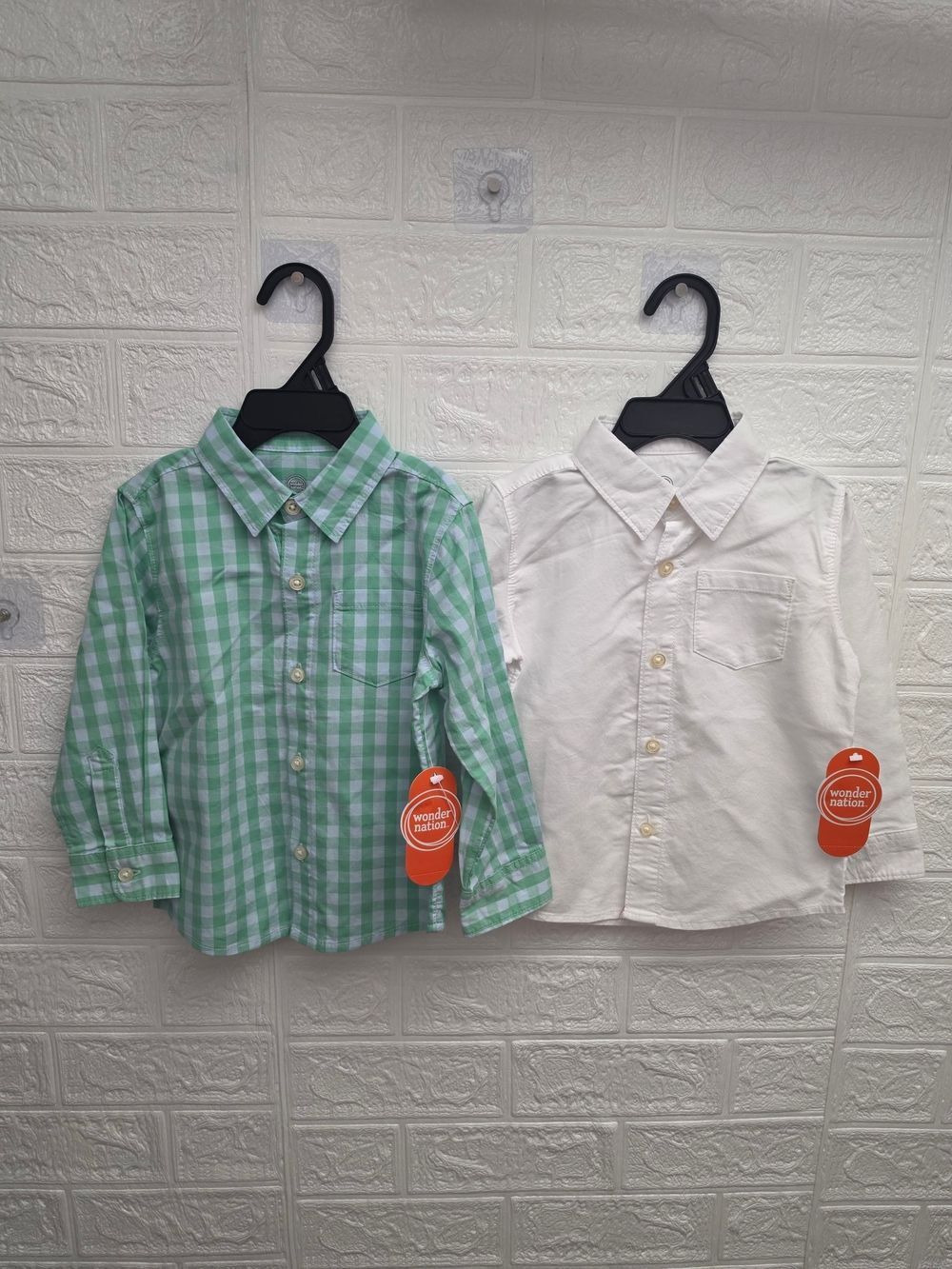 Nwt Toddler Boy's Button Down Dress Shirt Bundle,  Size 2T